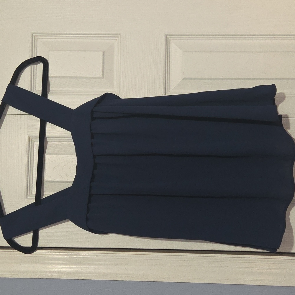 H&M Dark Blue Women's Sleeveless Blouse